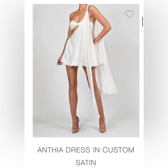 The Dolls House Althia Custom Silk Baby Doll Dress Small Mink Color - Picture 2 of 2